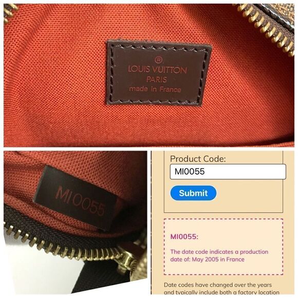 LOUIS VUITTON Damier Olav PM Crossbody Bag 💼 MI0055 - Picture 7 of 17